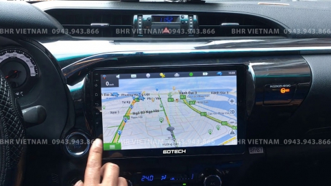 Màn hình DVD Android xe Toyota Hilux 2016 - nay | Gotech GT8 Max